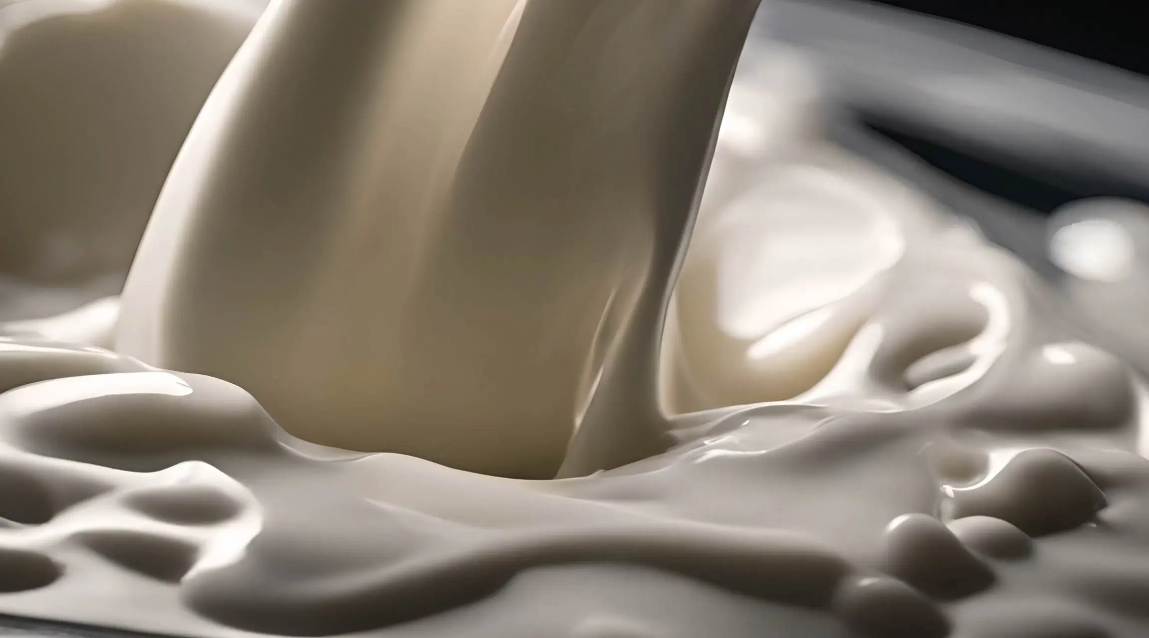 Pouring Milk into Milk Motion Video